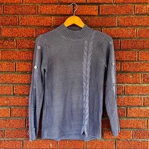 NWT Cozy blue Sojo sweater small petite